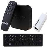 MiniX Neo X7 Mini TV Box Android 4.2.2 OS Quad Core Rockchip RK3188 1.6GHz 2GB/8GB BT WIFI RJ45 IR Remote Control Black With Tro