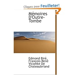 M Moires D'Outre-Tombe