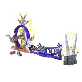 Click here to buy Hot Wheels Rumblers Thunder Launcher by Mattel.