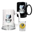 Memphis Grizzlies 15oz Tankard, 15oz Ceramic Mug & 2oz Shot Glass Set - Primary Logo NBA Basketball