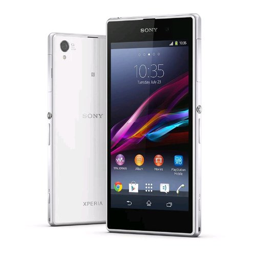 Sony Xperia Z1 (SIMフリー, 16GB, White)(並行輸入品)
