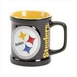 PITTSBURGH STEELERS 11 oz. Team Logo Sculpted COFFEE MUG