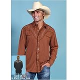 Wild Oats - Long Sleeve Retro Western Shirt by Scully;AJ's Western Wear
