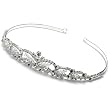Cortney Rhinestone & Crystal Silver Bridal Tiara 162
