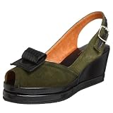 Re-Mix Vintage Women's Scroll Slingback Wedge
