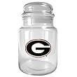 Georgia Bulldogs NCAA 31oz Glass Candy Jar - Primary Logo