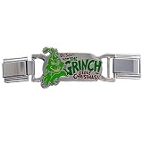 How The Grinch Stole Christmas Deluxe Licensed Italian Charms Bracelet Link