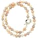 Pearl Freshwater Cultured Pink Tones Necklace Strand 7.5-8mm 18