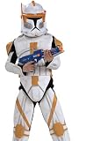 Kids Halloween Costume Star Wars Clone Trooper Cody M Boys Medium (5-7 years)