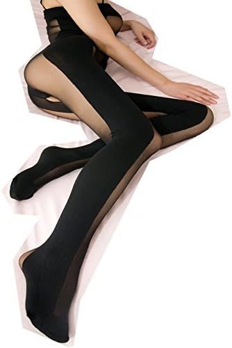 Zcargel Sexy Lingerie Fishnet Open Crotch Bodystocking
