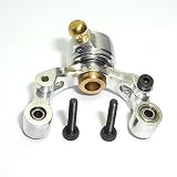 Precision CNC Tail Pitch Slider, Silver: T-REX 500
