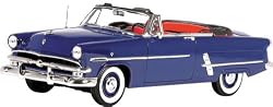 Ford Crestline Sunliner Convertible 1953 - Colors Vary