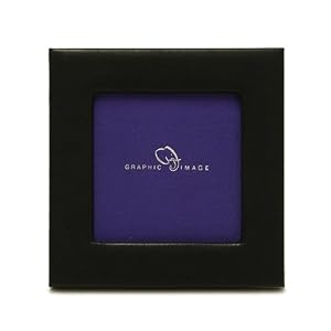 4" x 4" Studio Handcrafted Frame, Genuine Leather