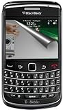 Amzer Mirror Screen Protector with Cleaning Cloth for Blackberry 9700 ONYX