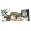 Set of 3 Multi-Colored Weathered Antique Style 5"x7" Family Photo Picture Frames