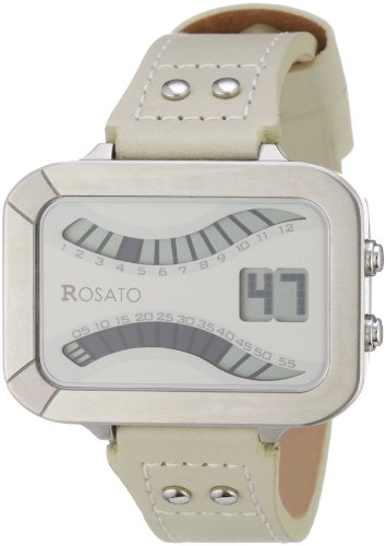 Rosato Damen-Armbanduhr Matrix XII Wave Silver Cloud Digital Quarz R675 Preisvergleich