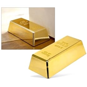 Gold Bullion Doorstop