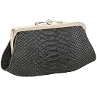 Abas Python Abigail Double Frame Clutch