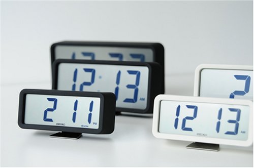 Cover image : SEIKO STANDARD/セイコースタンダードデジタルクロック電波修正機能付き　SQ677K(ブラック)