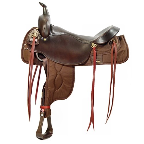 17 1/2 Big Horn Draft Cordura Saddle