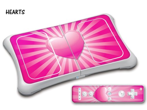 Wii Fit Balance Board Skin: Pink Heart (Wii)