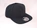 Los Angeles Dodgers Black on Black Flat-Billed Snapback Cap by American Needle