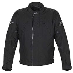 Alpinestars Sigma Drystar Men's Waterproof Road Race Motorcycle Jacket - Black
