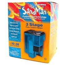 Sandman 3 Stage Power Filtration System has a 3 stage power filtration system for 10 to 38 gallon aquariums.