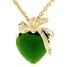 Beautiful Heart and Bow Crystal Adorned 