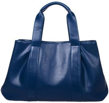 Wocao Women's 2 Piece Vintage Sling Tote Bags Top Handle Handbag(Blue)