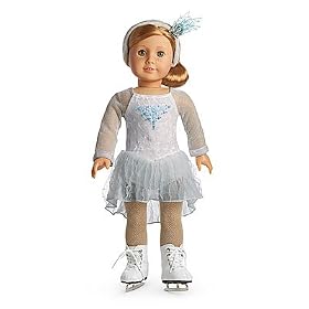 American Girl Mia's Silver Skate Dress by American Girl