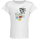 #24 Jeff Gordon Youth Girls White Track Star T-shirt