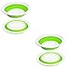 SASRL Collapsible Silicone Colander/Strainer ，Set of 2