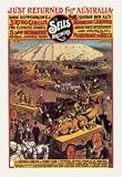 12 X 18 Stretched Canvas Poster Children's Dream of Fairy Land: Sells Brothers Circus