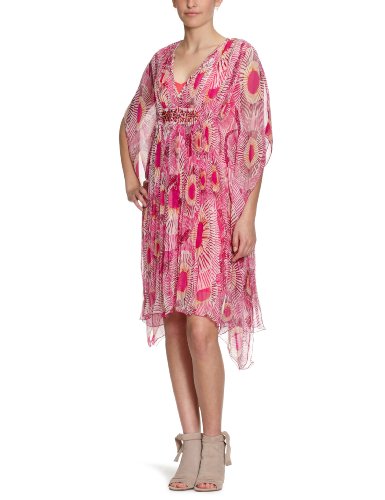 Antik Batik Damen Kleid/ Mini , All over Druck KEA1KAF, Gr. 42, Pink (pink) Preisvergleich