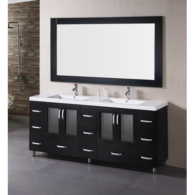 Stanton 72 Double Vanity Drop-in Sinks