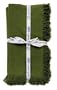 April Cornell Essentials Napkin Set of 6, Pine