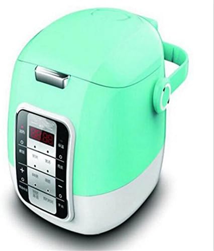 XIANGJUN Smart mini rice cooker 63 fluid ounces of household kitchen multifunction electric skillet Multifunction rice cooker (14 * 9 * 10) (blue)
