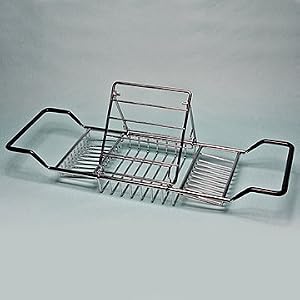 Kingsley Chrome Bath Caddy With Reading Rack courses shop 
