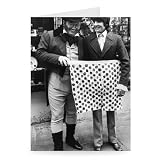 Harry Secombe and Davy Jones - Greeting Card (Pack of 2) - 7x5 inch - Art247 - Standard Size - Pack Of 2