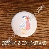 BABY BY COLLENELAND #003 STORK DRAWER PULLS KNOBS