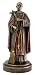 Saint Martin de Porres - Cold Cast Resin (H: 7.5" x L: 3.25" x W: 3.25" & 1.31 lbs)