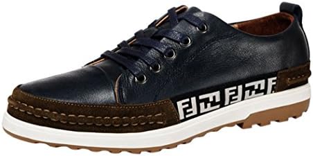 WUXING Christmas Men's Personal Letters Cotton Cloth Design Matching Shoes(9 D(M)US,blue)