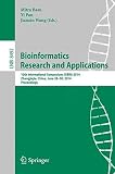 Bioinformatics research and applications : 10th international symposium, ISBRA 2014, Zhangjiajie, China, June 28-30, 2014 : proceedings