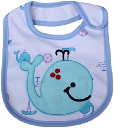 BABY BABY BIB BABY REGISTRY, waterproof, drool proof (BLUE)