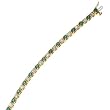 14K Yellow Gold 2 1/3 ct. Diamond and 2 1/3 ct. Emerald Fashion Bracelet