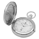 Charles Hubert 3851 Quartz Picture Frame Pocket Watch