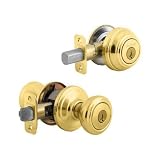 Kwikset Single Cylinder Deadbolt Combo Pack | Antique Polished Brass