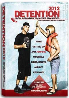 Detention 2012: 3 DVD Instructional Wakeboarding Set