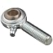 RBC Heim Bearings M7CRG 0.4375" Bore, .4375-20 Threads Male Rod End Bearing, 2 Piece Metal-To-Metal With Grease Fitting